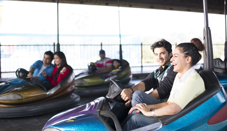 Thrilling Dashing Car or Bumping Car - Fun Rides at Ramoji Film City Hyderabad